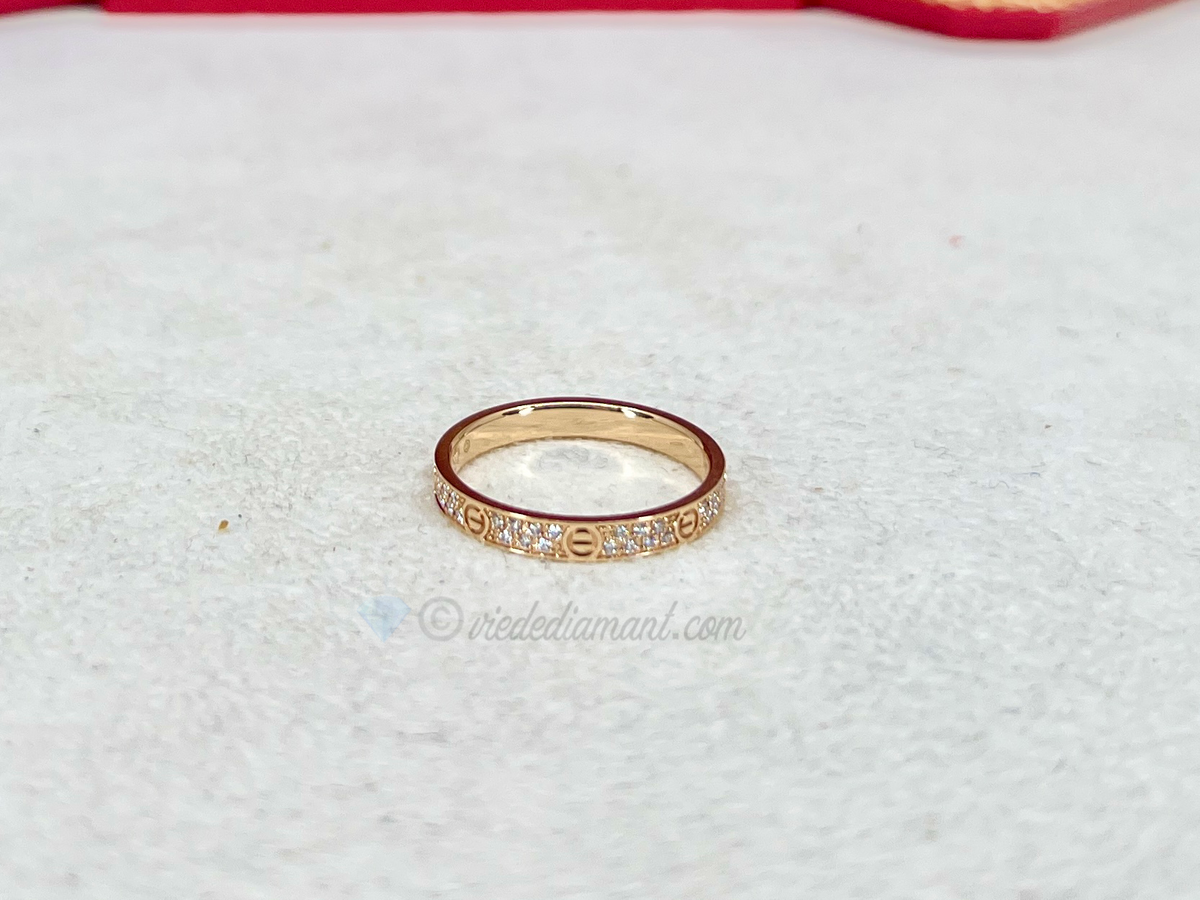 Cartier love ring sm clearance