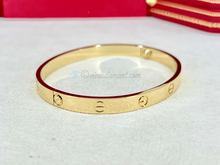 Cartier Love Bracelet Yellow Gold Size 19