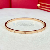 Cartier Love Bracelet SM Rose Gold Size 20