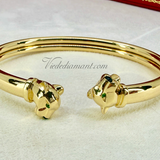 Cartier Panthere De Bracelet Yellow Gold Size 18