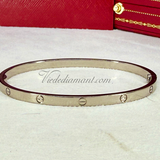 Cartier Love Bracelet White Gold Size 17 SM