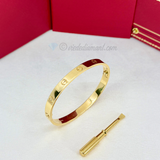 Cartier Love Bracelet Yellow Gold Size 18