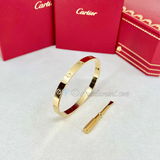 Cartier Love Bracelet Yellow Gold Size 20