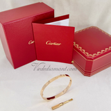 Cartier Love Bracelet Rose Gold (Hinge) Size 21
