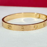 Cartier Love Bracelet Rose Gold Size 16