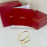 Cartier Love Bracelet Yellow Gold Size 18 SM