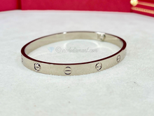 Cartier Love Bracelet White Gold Size 20