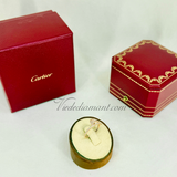 Cartier Juste Un Clou Ring Rose Gold Size 53 Pave Diamond