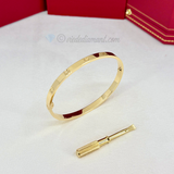Cartier Love Bracelet Medium Yellow Gold Size 19