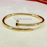 Cartier Juste Un Clou Bracelet Yellow Gold Size 17