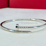 Cartier Juste Un Clou Bracelet SM White Gold Size 17