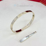 Cartier Love Bracelet White Gold Size 20