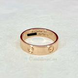 Cartier Love Ring Rose Gold Size 63