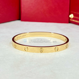 Cartier Love Bracelet Yellow Gold Size 18