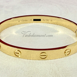 Cartier Love Bracelet Yellow Gold Size 16
