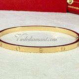 Cartier Love Bracelet Yellow Gold Size 17 SM