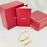Cartier Love Bracelet Yellow Gold Size 18 SM