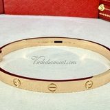Cartier Love Bracelet Rose Gold (Hinge) Size 21