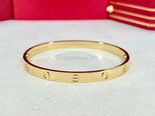 Cartier Love Bracelet Yellow Gold Size 19