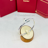Cartier Juste Un Clou Bracelet White Gold Size 17