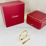 Cartier Love Bracelet Yellow Gold Size 17