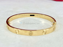 Cartier Love Bracelet Yellow Gold Size 17