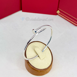 Cartier Juste Un Clou Bracelet SM White Gold Size 17