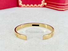 Cartier Love Cuff Bracelet Yellow Gold Size 16