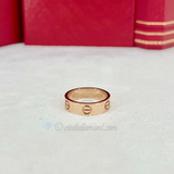 Cartier Love Ring Rose Gold Size 56