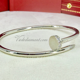 Cartier Juste Un Clou Bracelet White Gold Size 20 32 Diamond