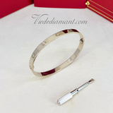 Cartier Love Bracelet White Gold Size 20