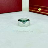 Cartier Love XL Ring White Gold Size 53 Diamond