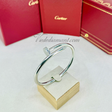 Cartier Juste Un Clou Bracelet White Gold Size 15 32 Diamond
