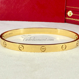 Cartier Love Bracelet Yellow Gold Size 20