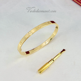 Cartier Love Bracelet Medium Yellow Gold Size 18