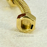 Cartier Ecrou Bracelet Yellow Gold Size 17