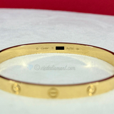 Cartier Love Bracelet Yellow Gold Size 19