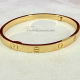 Cartier Love Bracelet Medium Yellow Gold Size 18