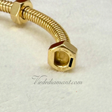 Cartier Ecrou Bracelet Rose Gold Size 19