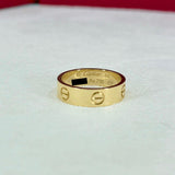 Cartier Love Ring Yellow Gold Size 56