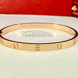 Cartier Love Bracelet Rose Gold (Hinge) Size 21