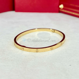 Cartier Love Bracelet Yellow Gold Size 17 SM
