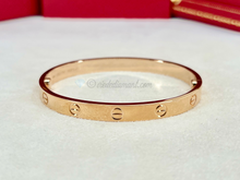 Cartier Love Bracelet Rose Gold Size 17