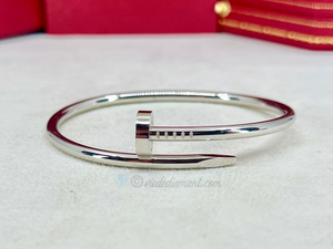 Cartier Juste Un Clou Bracelet White Gold Size 18