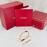 Cartier Love Bracelet Rose Gold Size 17