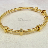 Cartier Ecrou Bracelet Rose Gold Size 19