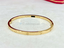 Cartier Love Bracelet Yellow Gold Size 17 SM