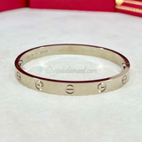 Cartier Love Bracelet White Gold Size 16