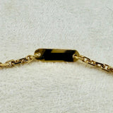 Van Cleef Arpels Magic Alhambra Necklace Mother Of Pearl Yellow Gold 35”