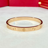 Cartier Love Bracelet Rose Gold Size 16